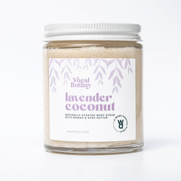 Lavender Coconut Butter Body Scrub