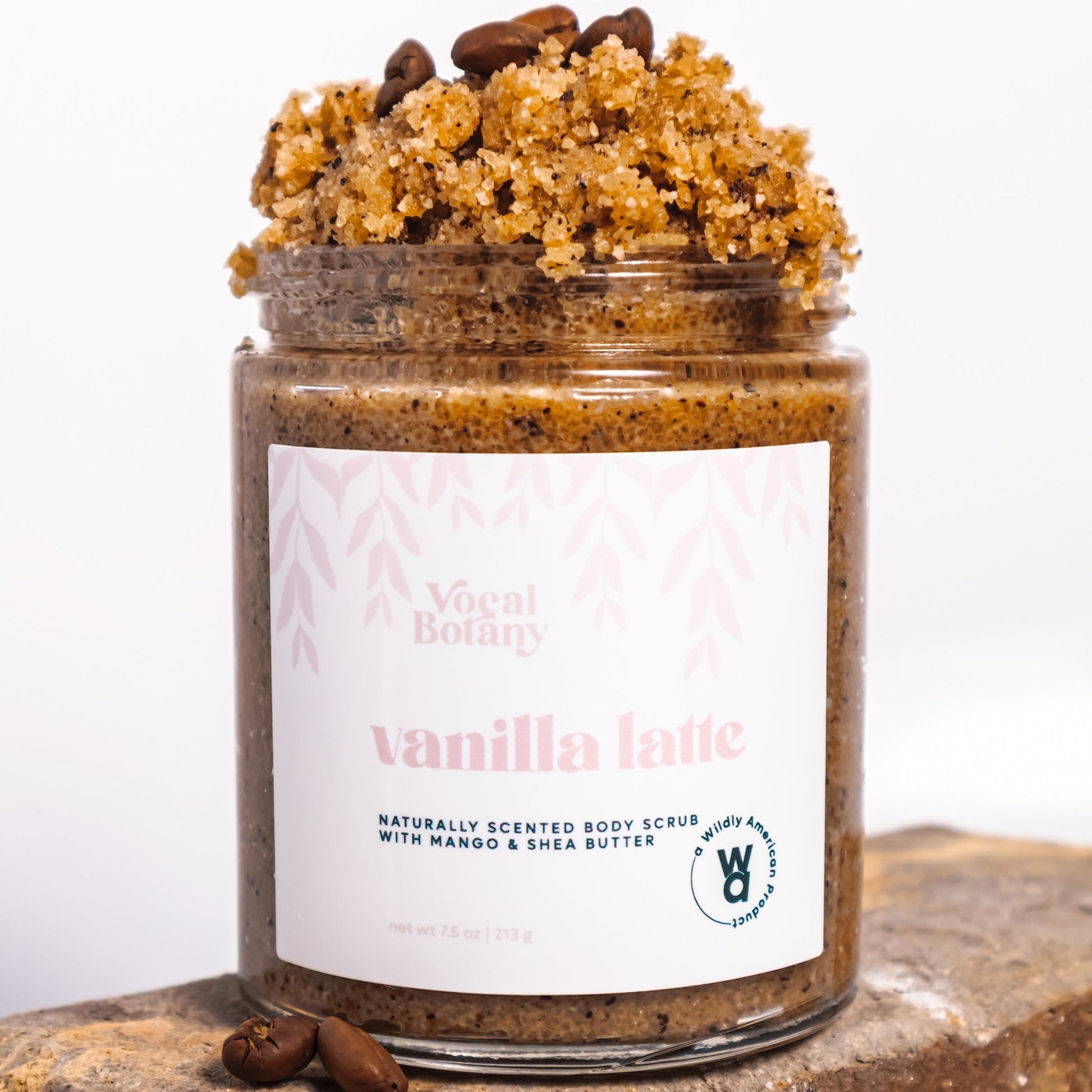 Vanilla Latte Body Scrub - Vocal Botany